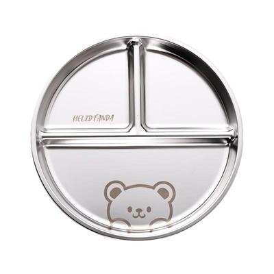 304不锈钢餐盘减脂分餐一体成型