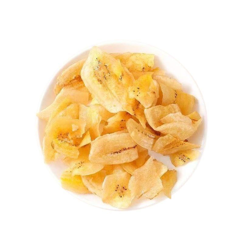 菲律宾香蕉薄片多袋装30g酥脆原切大片水果干独立包装解馋香蕉干