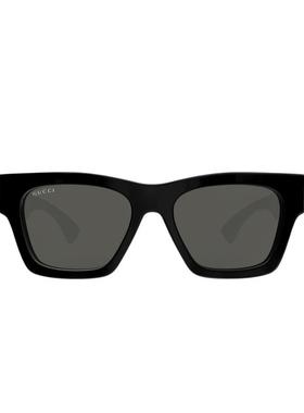 开云眼镜 古驰GUCCI男女同款方框板材全框防晒太阳镜墨镜GG1835SA