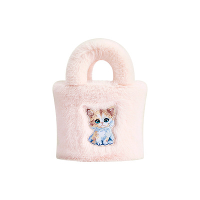 CallaAngel毛绒刺绣包包