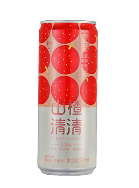 金晔山楂汁山楂清清饮品清爽