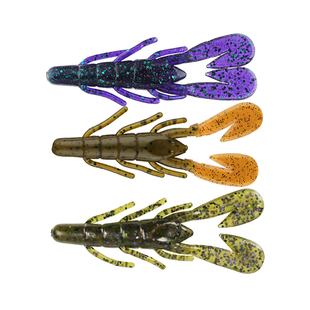 虾型软饵 3.5寸 美国Zoom UV Speed Craw镰刀虾 德州拖尾障碍软饵