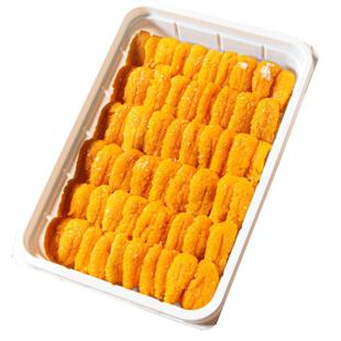 大连特产马粪海胆刺身品质鲜活速冻非木盒海胆肉黄水饺炒饭商用