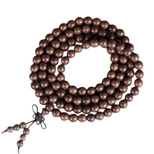 金丝檀手串108颗小叶紫檀手串男女手链紫檀木6/8mm念珠佛珠血檀木