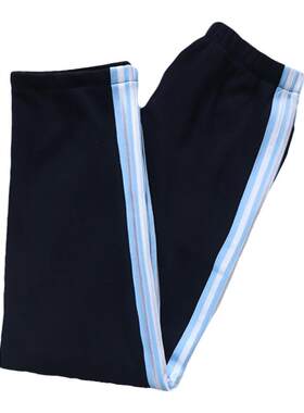 山东泰安老六中校服裤子藏蓝加绒