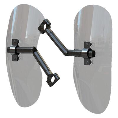 适用铃木dl250保险杠挡风玻璃