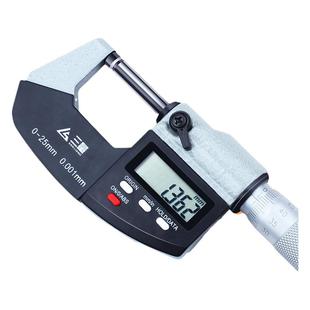 日本三量数显外径千分尺 0-25mm高精度0.001电子螺旋测微器仪卡尺