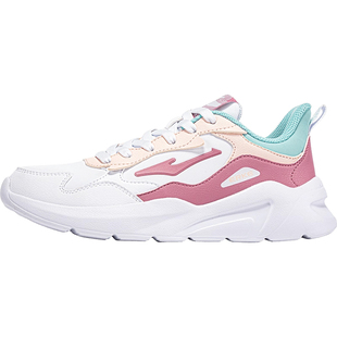 鸿星尔克女鞋运动鞋秋冬2025新款官方旗舰店皮面休闲鞋子女跑步鞋