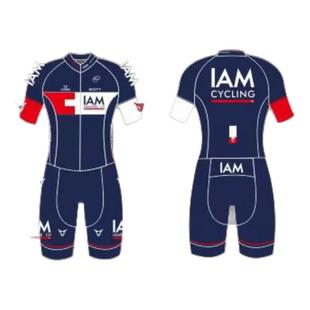 儿童速滑服男速干高弹力连体短袖成人骑行服轮滑服团体训练滑冰服