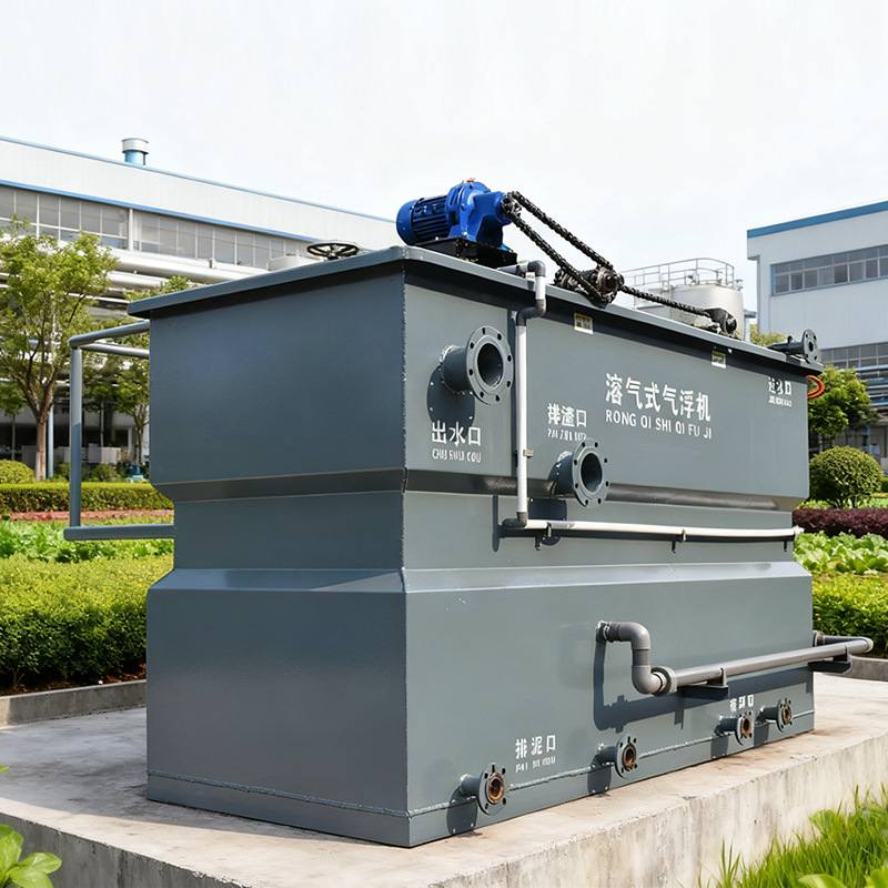平流式溶气气浮机豆制品污水食品厂水果清洗污水处理设备高效