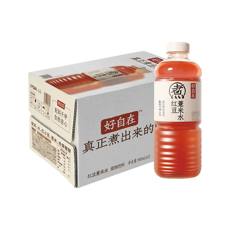 元气森林红豆薏米水大规格整箱