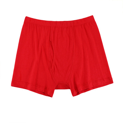 纯棉精梳棉高腰抗菌平角裤