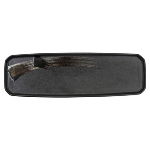 日式复古做旧手绘陶瓷寿司盘刺身盘冷盘摆盘长条盘子家用菜盘餐盘