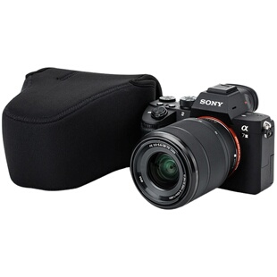JJC 适用于索尼A7M5 A7M4 A7II A7R5 A7S2 A7M2 A7III A7M3 A7RM3 A7RM4 A1相机内胆包保护套收纳
