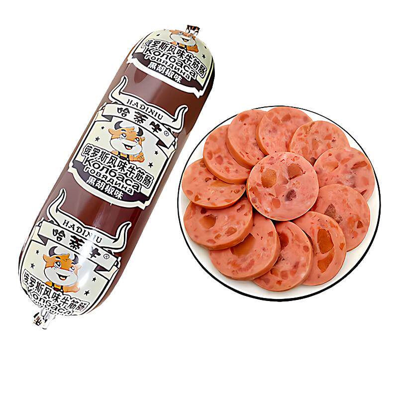 哈蒂牛俄式即食熟食牛筋肠下酒菜