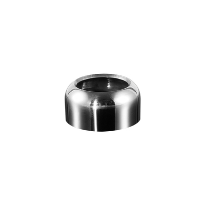 不锈钢加长法兰衣杆配件管托管座