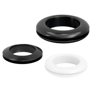 橡胶双面护线圈圆孔过线圈穿线保护套出线圈电线配电箱过孔皮圈