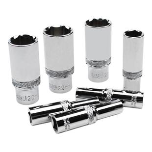 3/8六角套筒加长中飞10mm套筒扳手快速棘轮电动扳手螺丝套筒头6角