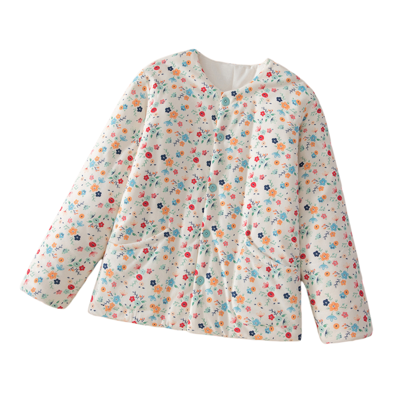 纯棉花棉袄女士中厚保暖内穿棉服