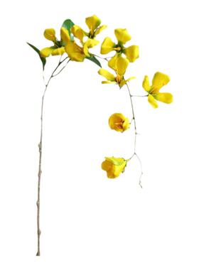 绢花兰花高仿真展厅假花逼真自然