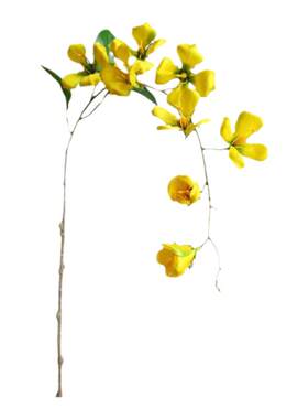 绢花兰花高仿真展厅假花逼真自然