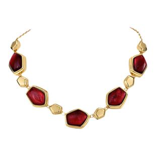 【瞿颖同款】RC Retro Chic意大利复古时尚首饰 红丝绒项链本命年