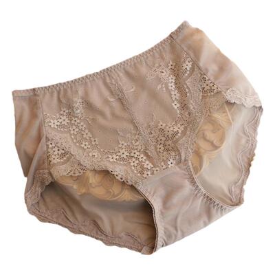 内裤中高腰薄款无痕胖mm三角裤