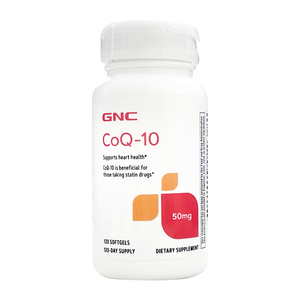 GNC辅酶素Q10心脏保健50mg120粒