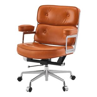 罗宾椅真皮靠背电脑椅阿勒夫耶椅办公座椅人体工学椅久坐舒适椅子