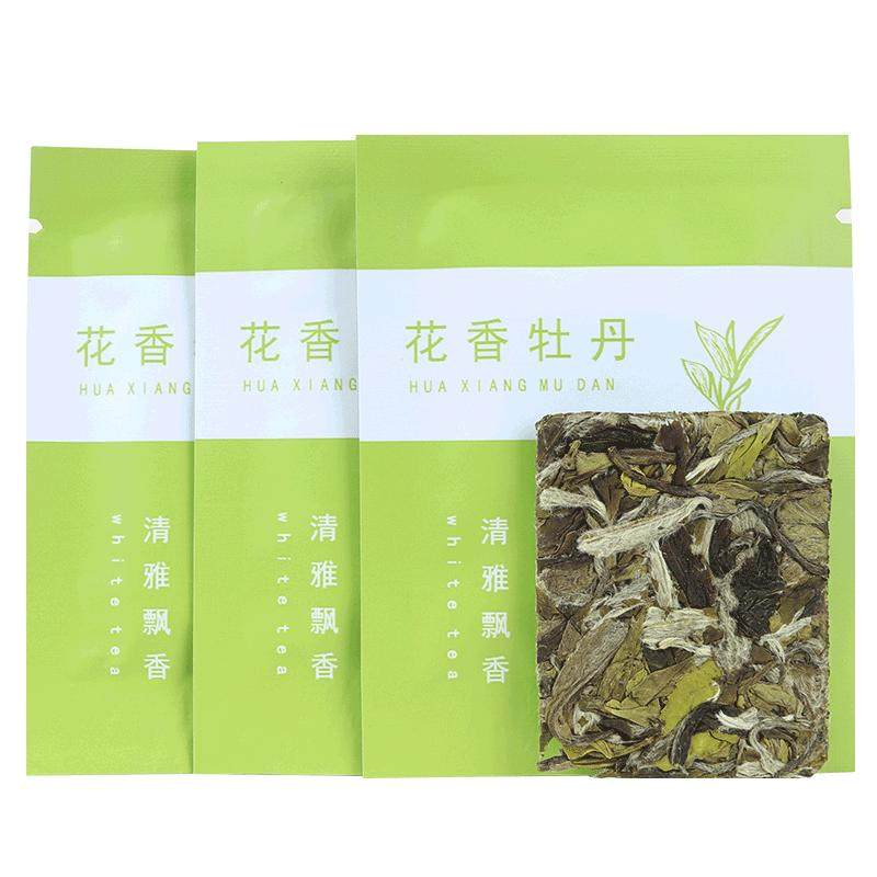 白牡丹饼干茶独立包装100片