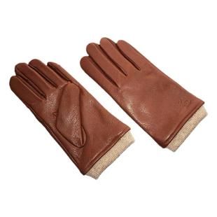 2024冬摩托车骑行鹿皮手套男士真皮羊毛衬里防寒保暖商务送礼开车