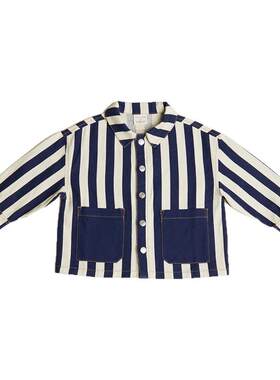 5Z 英国Claude Co FW25秋冬儿童豹纹外套长裤背带