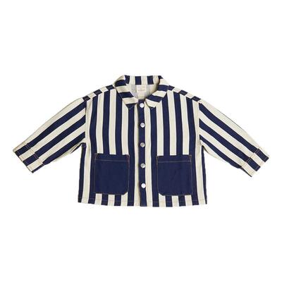 3件5折 英国Claude Co FW25秋冬儿童豹纹外套长裤背带