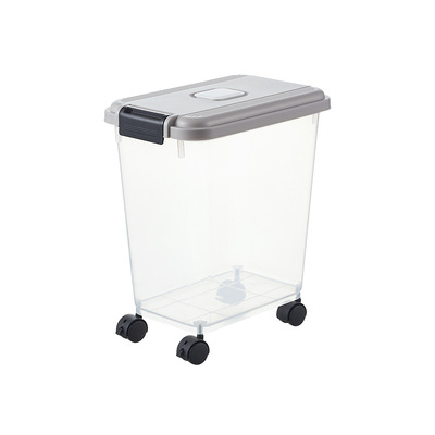 40斤装面粉桶可移动防潮60斤米桶