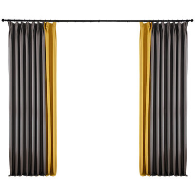 卧室客厅防晒挂钩式遮阳布定制