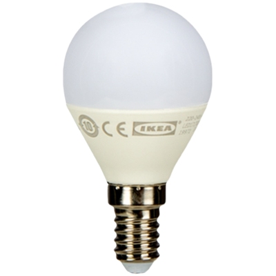 LED灯泡E14小螺口IKEA宜家白光