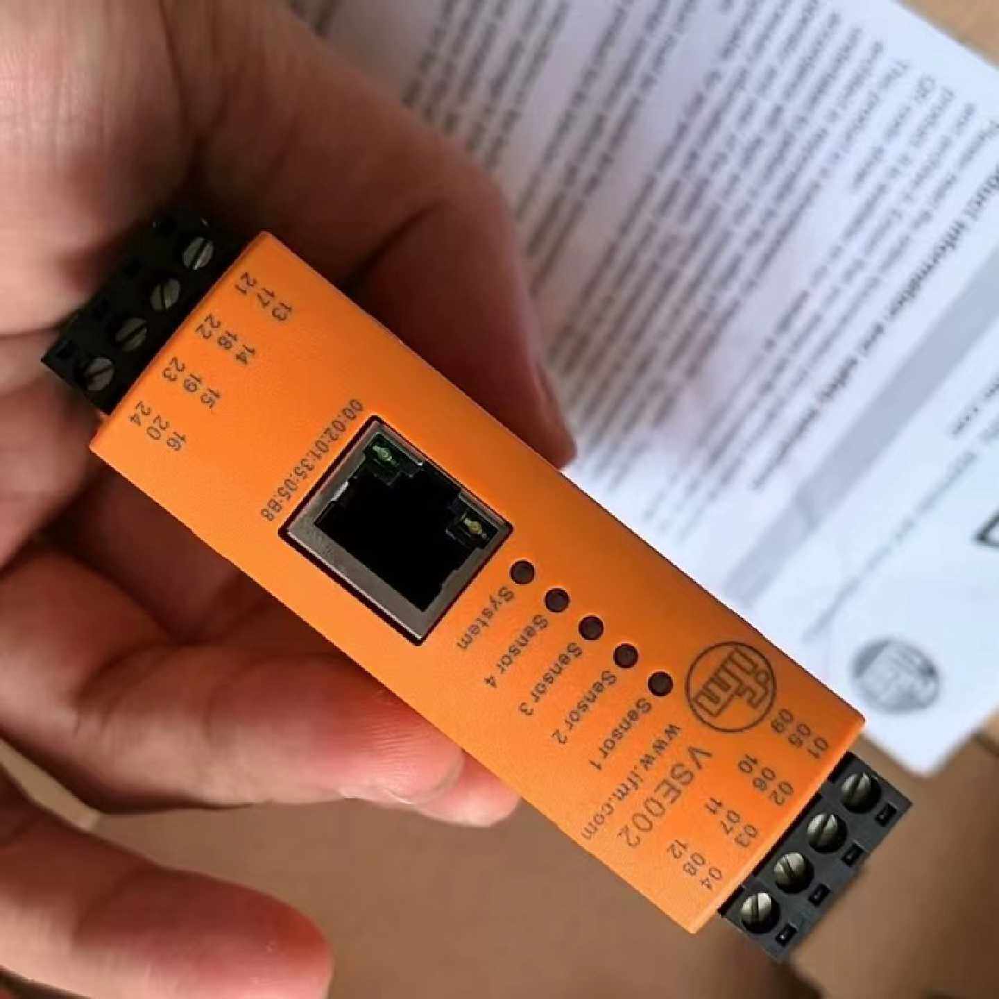 议价VSE002易福门IFM用于监测更多物理变量的模拟量振动感测器 现