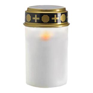 太阳能电子灯户外坟头随葬祖拜拜蜡烛扫墓长明灯清明中元节灯饰