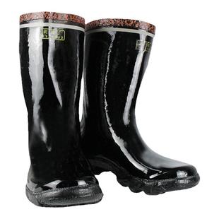 飞鹤中筒工矿靴反光条全橡胶耐磨药物除臭防水煤矿井下矿工雨靴