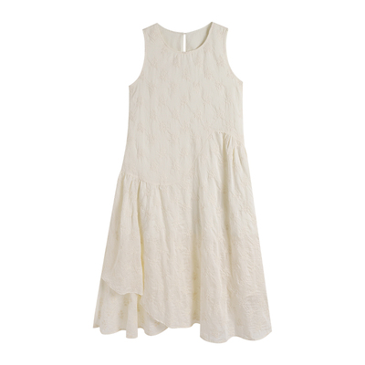 不规则海边度假连衣裙