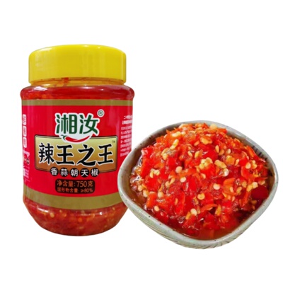 湘汝辣王之王750克香蒜辣椒酱