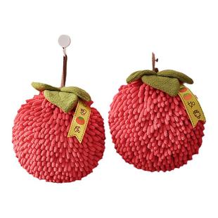 乔迁新居厨房卫生间柿柿如意擦手巾新房装饰挂饰搬家入宅仪式用品