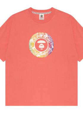 Aape花休闲宽松短袖T恤