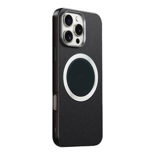 适用苹果iPhone17Air/16promax15plus14/13/12磁吸紫铜散热手机壳皮革纹皮革纹石墨烯车载电竞防摔半导体散热