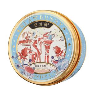 布兰兔冷泡果茶小圆罐冲泡饮品玫瑰荔枝绿茶多口味水果花果茶叶