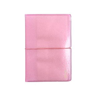 韩国jamstudio炫彩透明PVC绑带贴纸离型收集本文具胶带剪贴收纳册