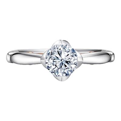 DR绰约求婚钻戒分色18K金