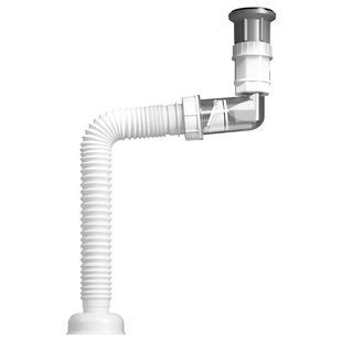 恒洁卫生间洗手盆下水管面盆水池排水管洗脸盆墩下水软管延长管子