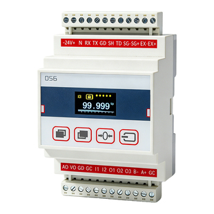 高速采集称重测力显示变送器信号放大器仪表RS485通讯4-20mA0-10V
