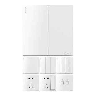 西蒙开关插座官方旗舰店官网simon面板M3系列白色86型五孔大板